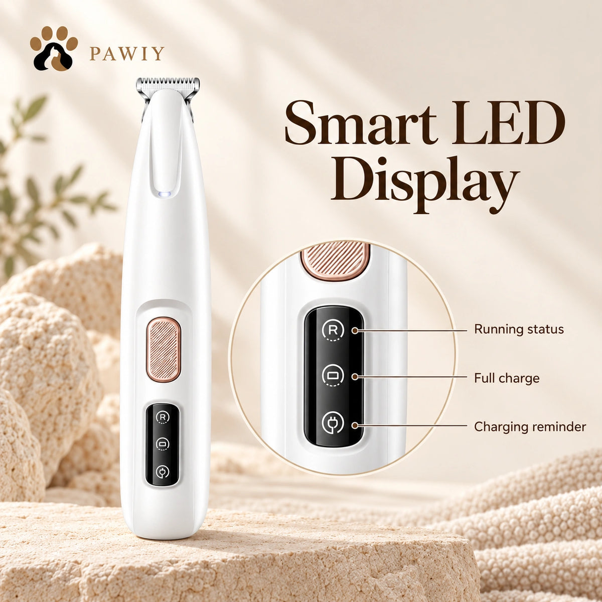 PAWIY™ CleanTrim Pro — Waterproof Precision Pet Trimmer