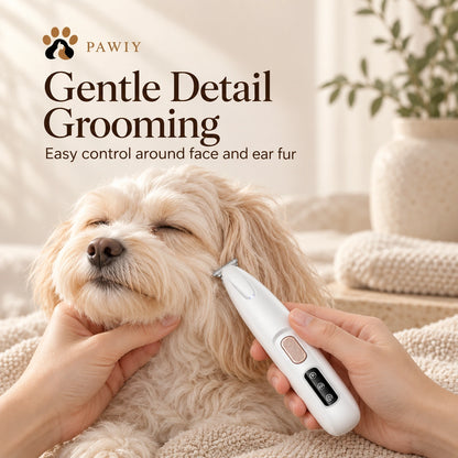 PAWIY™ CleanTrim Pro — Waterproof Precision Pet Trimmer