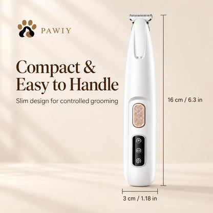 PAWIY™ CleanTrim Pro — Waterproof Precision Pet Trimmer