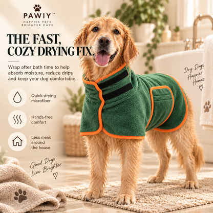 PAWIY™ DryWrap Pet Drying Coat