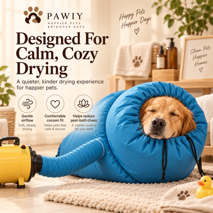 PAWIY™ PawDry — Hands-Free Pet Drying Bag