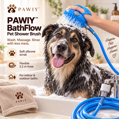 PAWIY™ BathFlow Pet Shower Brush