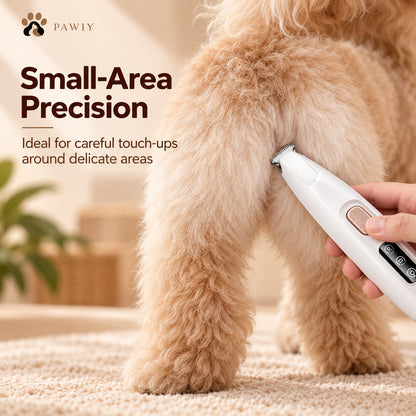 PAWIY™ CleanTrim Pro — Waterproof Precision Pet Trimmer