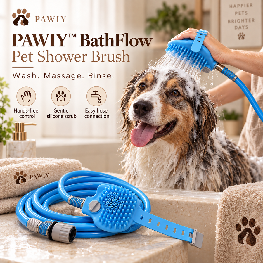 PAWIY™ BathFlow Pet Shower Brush