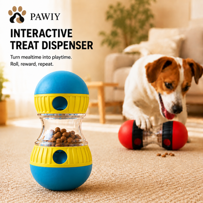 PAWIY™ Roll & Reward Interactive Dog Treat Dispenser