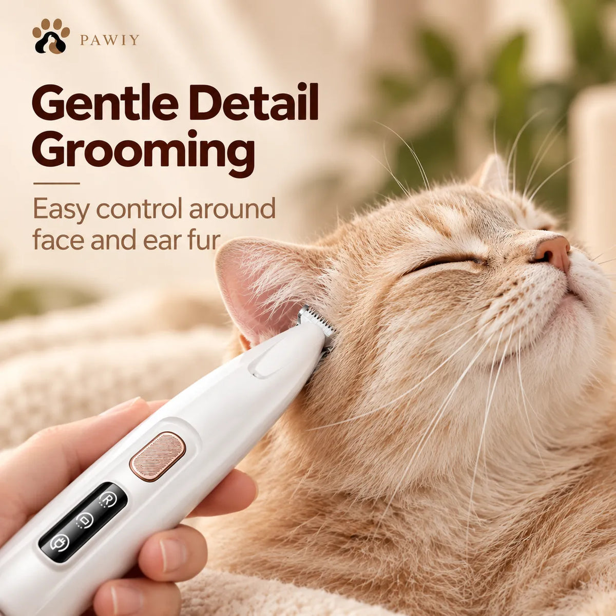 PAWIY CleanTrim Pro precision grooming for small areas