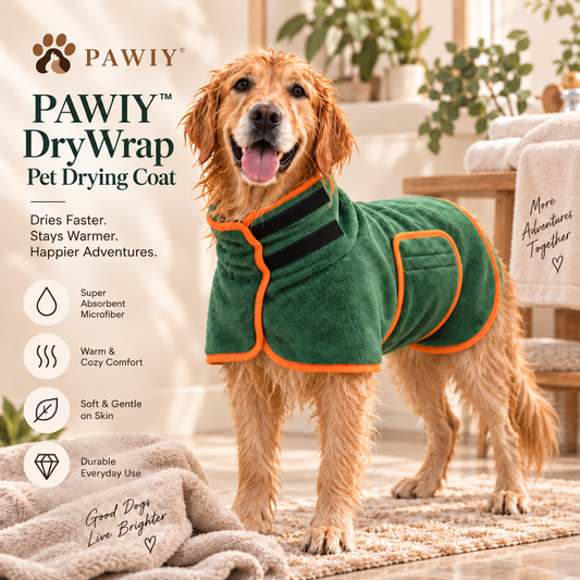 PAWIY™ DryWrap Pet Drying Coat