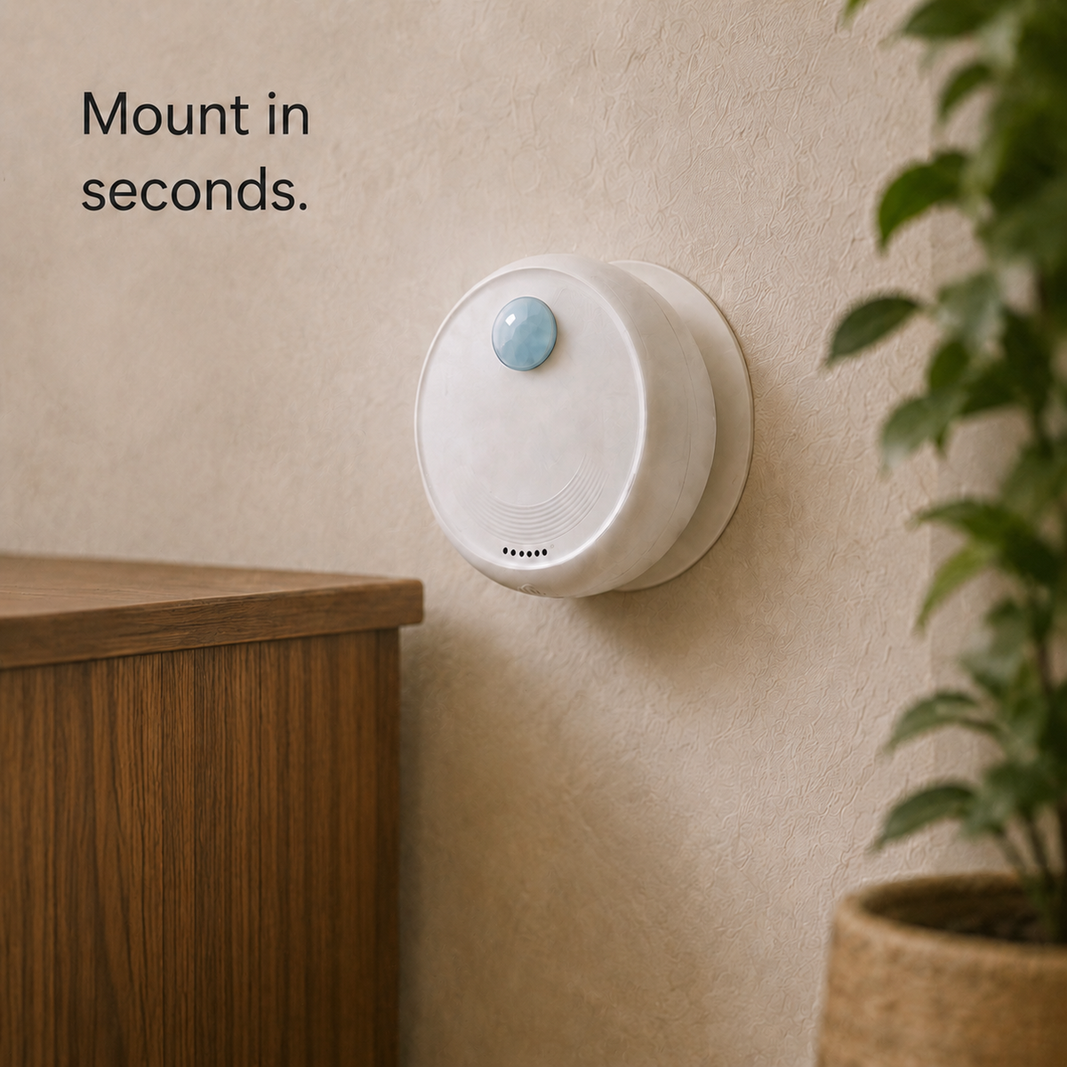 PAWIY LitterFresh cat litter box odor device wall mounted in seconds