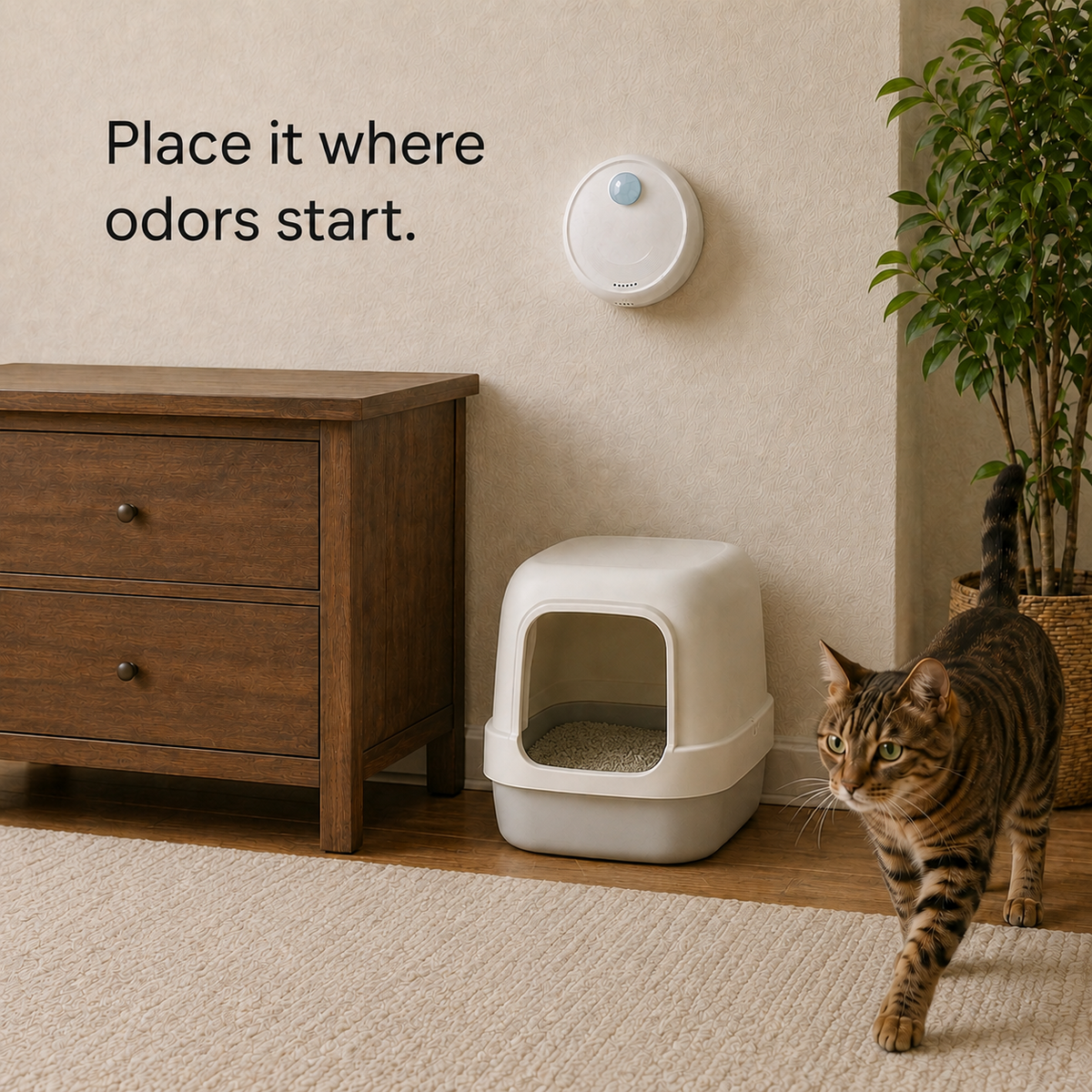 PAWIY™ LitterFresh™ Cat Litter Box Odor Companion